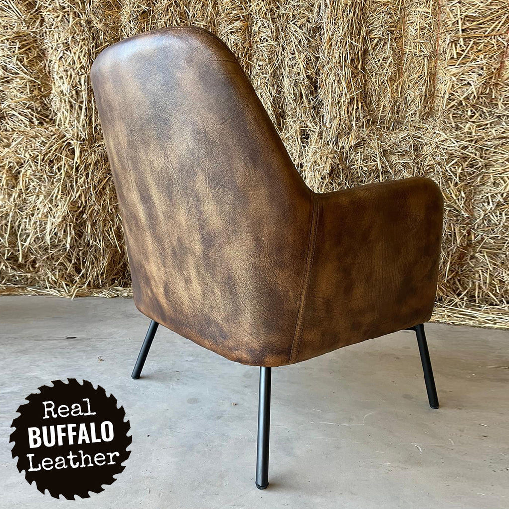 Newbury Leather Accent Chair