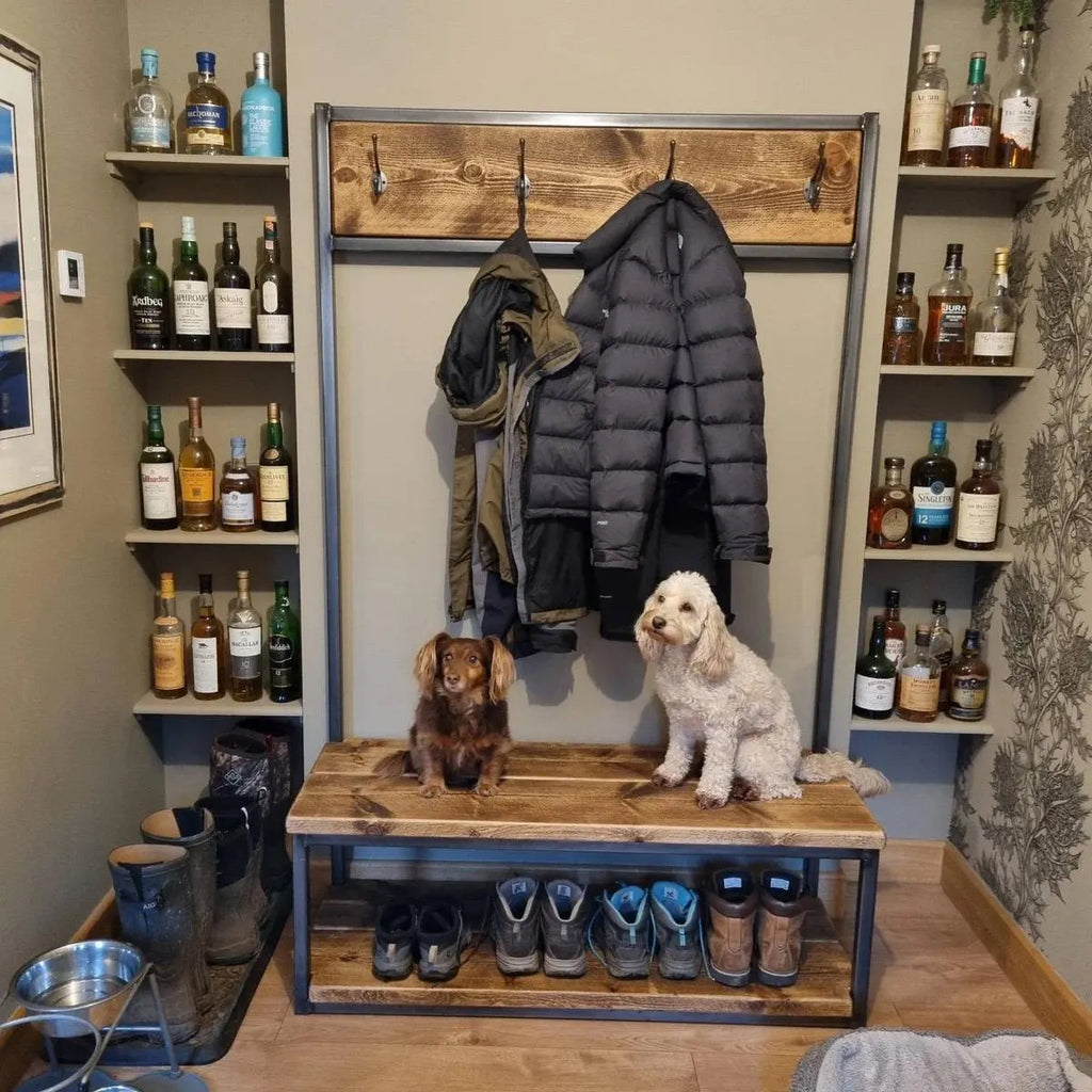 Fairbank Coat Rack with Boot Stand