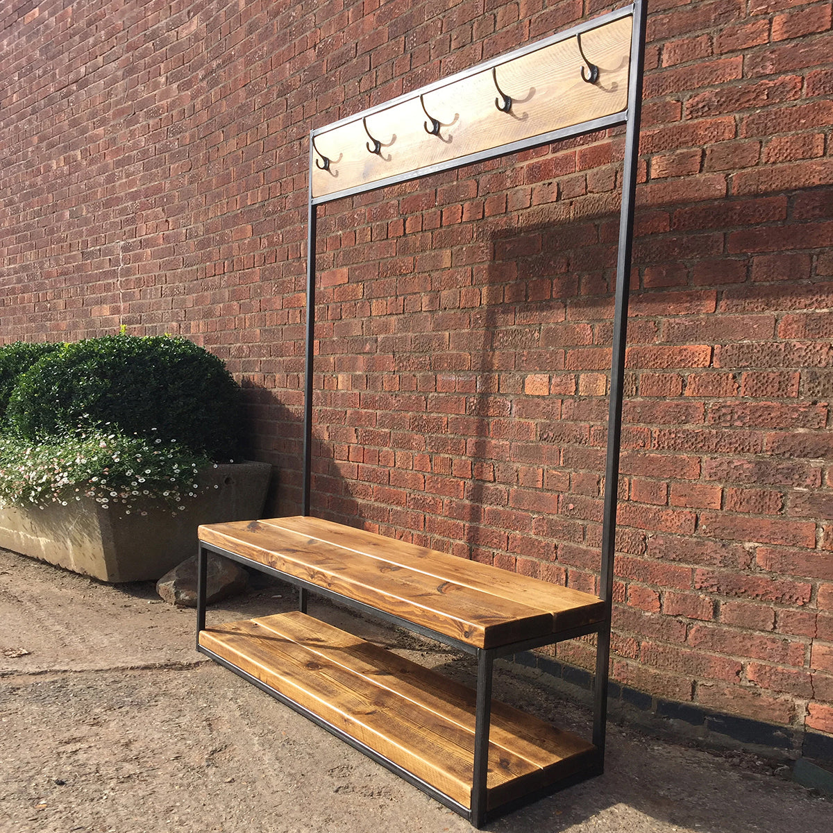 Fairbank Coat Rack with Boot Stand